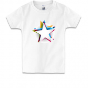 Детская футболка со звёздами диско