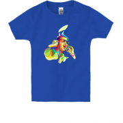 Детская футболка с поющим парнем в наушниках (1)