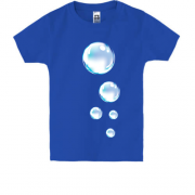 Детская футболка с мыльными пузырями