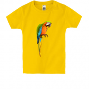 Детская футболка с попугаем (1)