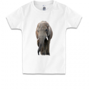 Детская футболка с большим слоном (1)