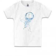 Детская футболка с водяным шаром