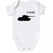 Детское боди Т-34-85