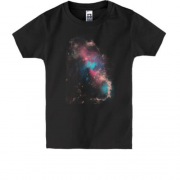 Детская футболка с галактикой