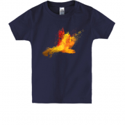 Дитяча футболка з вибухом фарб (2)