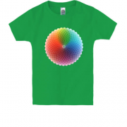 Дитяча футболка з геометричною абстракцією