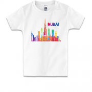 Детская футболка с надписью "Dubai"