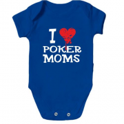 Дитячий боді Poker I love moms