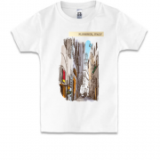 Детская футболка с узкими улочками Флоренции