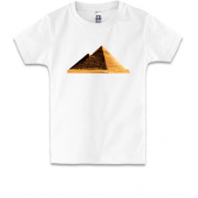 Детская футболка с пирамидами Гизы