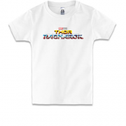 Детская футболка с надписью "Тор: Рагнарёк"