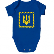 Детское боди с гербом Президента Украины