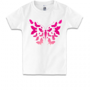 Дитяча футболка cо зграєю метеликів