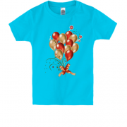 Детская футболка с воздушными шарами