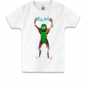 Детская футболка Pickle Rick (3)