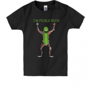 Детская футболка I'm pickle Rick (4)