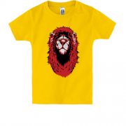 Детская футболка c гордым львом
