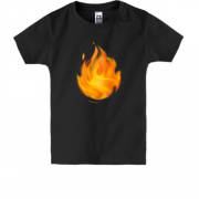 Детская футболка с огоньком