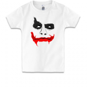 Детская футболка с изображением лица Джокера