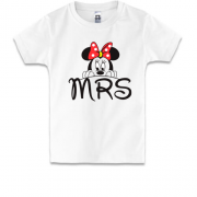 Детская футболка с Мини Маус "mrs"