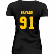 Женская удлиненная футболка Marc Savard