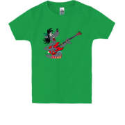 Детская футболка с Волком и гитарой (Ну погоди!)