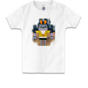 Детская футболка с роботом "заяц-волк" (Ну погоди!)