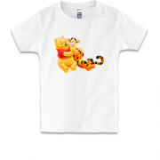 Детская футболка с Тигрой и Винни из м.ф. Винни Пух