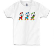 Детская футболка с утятами (Утиные истории)