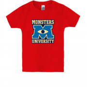Детская футболка с логотипом "Корпорация монстров"
