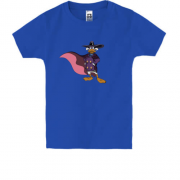 Дитяча футболка з качкою в плащі "чорний плащ"