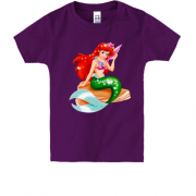 Детская футболка с диснеевской русалочкой