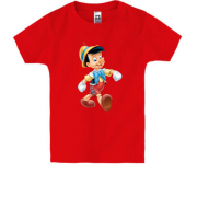 Детская футболка с Пиноккио