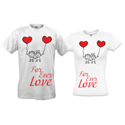 Парные футболки Forever love