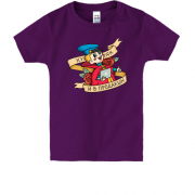 Дитяча футболка з написом "і в продакшн"