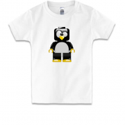 Детская футболка с лего-Линуксом
