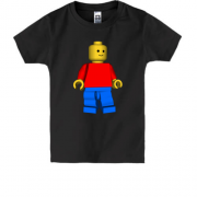 Дитяча футболка з лего-хлопчиком