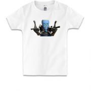 Дитяча футболка с улыбающимся Мегамозгом