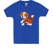 Детская футболка с милой собакой