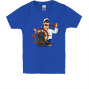 Детская футболка с капитаном Врунгелем
