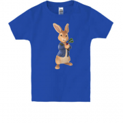 Детская футболка с зайцем Питером
