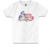 Детская футболка с пони из мультфильма My Little Pony
