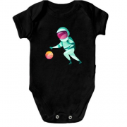 Дитячий боді з космонавтом баскетболістом