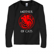 Детская футболка с длинным рукавом Mother Of Cats  - Game of Thr
