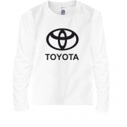 Детский лонгслив Toyota (лого)