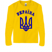 Детский лонгслив Украина (2)