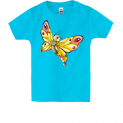 Детская футболка с яркой бабочкой 2