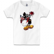 Детская футболка с Микки Маусом-зомби
