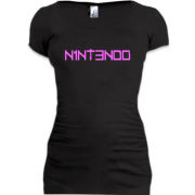 Женская удлиненная футболка Nintendo