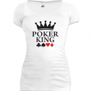 Женская удлиненная футболка Poker King